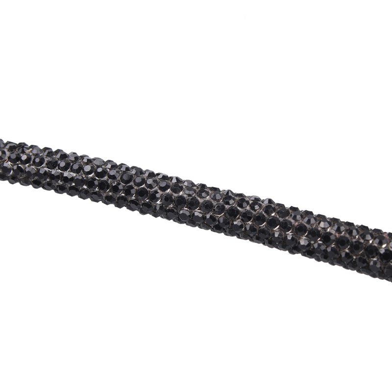 QHP Alyssum Browband - Black/Black-1